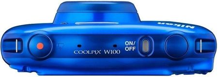 Aparat cyfrowy Nikon Coolpix W100 Niebieski - Ceny i opinie