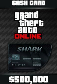 Grand Theft Auto Online: Bull Shark Cash Card - 500.000$ (Digital)