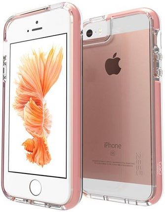Gear4 Piccadilly Wzmocnione  Na Tył Apple Iphone 5 5s Se Na Tył Tworzywo Sztuczne Różowy Jasny