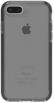 Gear4 Bank Wzmocnione Etui Na Tył Apple Iphone 7 Plus Na Tył Tworzywo Sztuczne Bezbarwny + Czarny