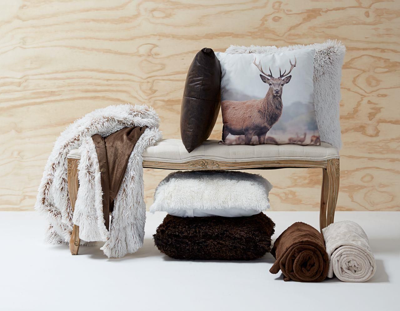 Jysk Koc Lotus 135x195 Sztuczne Futro Szary Opinie i atrakcyjne ceny