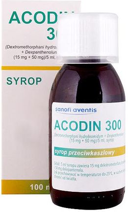 Acodin Syrop 0.3G 100 ml
