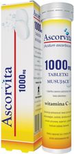 Ascorvita witamina C 1000mg 20 tabl musujących - Przeziębienie i grypa