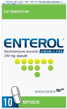 Enterol Probiotyk 10 kapsułek 250 mg