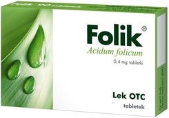 Zdjęcie Folik 0,4mg 60 tabletek - Olsztyn