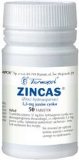 Zdjęcie Zincas 30mg 50 tabletek - Orneta