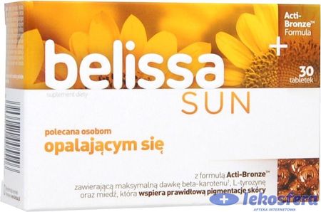Belissa Sun, tabletki, 30 szt