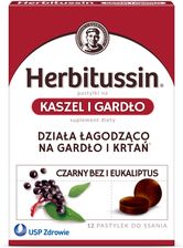 Zdjęcie Herbitussin Kaszel i Gardło, 12 pastylek do ssania - Świnoujście