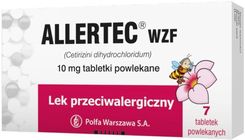 Allertec WZF 10mg 7 tabl. - Alergia