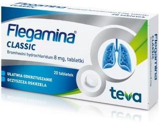 FLEGAMINA Classic, tabletki 8mg, 20 tabletek