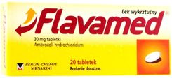 FLAVAMED Tabletki na ostre zapalenia drg oddechowych i przezibienie 0.03 g 20tabl.