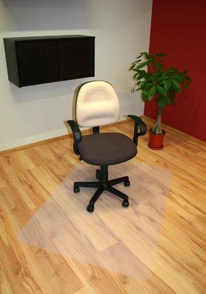 MAXIMAT Mata podłogowa ochronna pod krzesło - 80x100cm - prostokątna