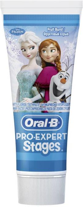 Oral B Pro Expert Stages Kraina Lodu Pasta Do Zebow Dla Dzieci