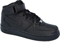 Buty Nike WMNS Air Force 1 Mid 07 Leather Black 366731 001 Buty Nike Wmns Air Force1 Mid '07 Leather Black (366731 001