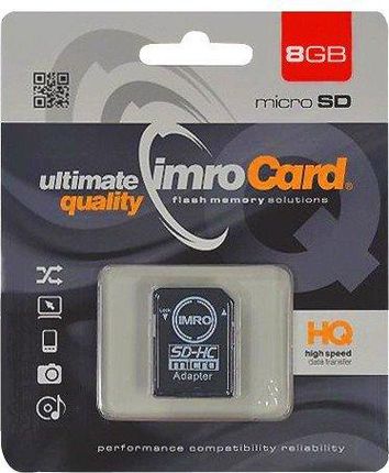 Imro microSDHC 8GB Class 4 (KOM000464)
