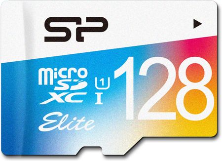 Silicon Power Colorful Elite microSDXC 128GB UHS-I (SP128GBSTXBU1V20SP)
