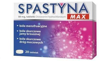 Spastyna Max 80 mg  20tabl.
