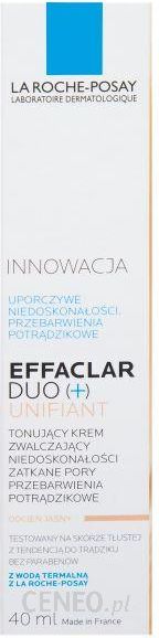 La Roche-Posay Effaclar Duo+ Unifiant Tonujący Krem Zwalczający Niedoskonałości Odcień Jasny 40ml