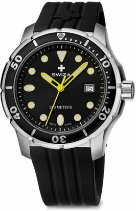 SWIZA TETIS Gent, SST, black, black WAT.0461.1004