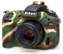 EasyCover Silikonowa osłona na body aparatu Nikon D750 kamuflaż (ECND750C)