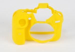 EasyCover Silikonowa osłona na body aparatu Nikon D5300 żółta (ECND5300Y)