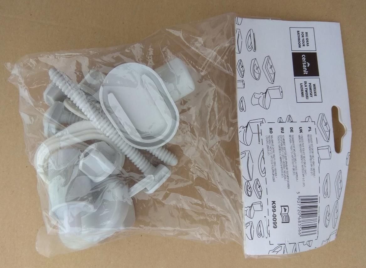 Cersanit Zawiasy do deski wolnoopadajacej Delfi/Eko/Merida/Nevada ...