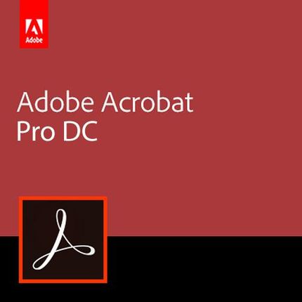 その他 Adobe acrobat Pro DC Adobe Acrobat Pro DC - Opinie i ceny na Ceneo.pl
