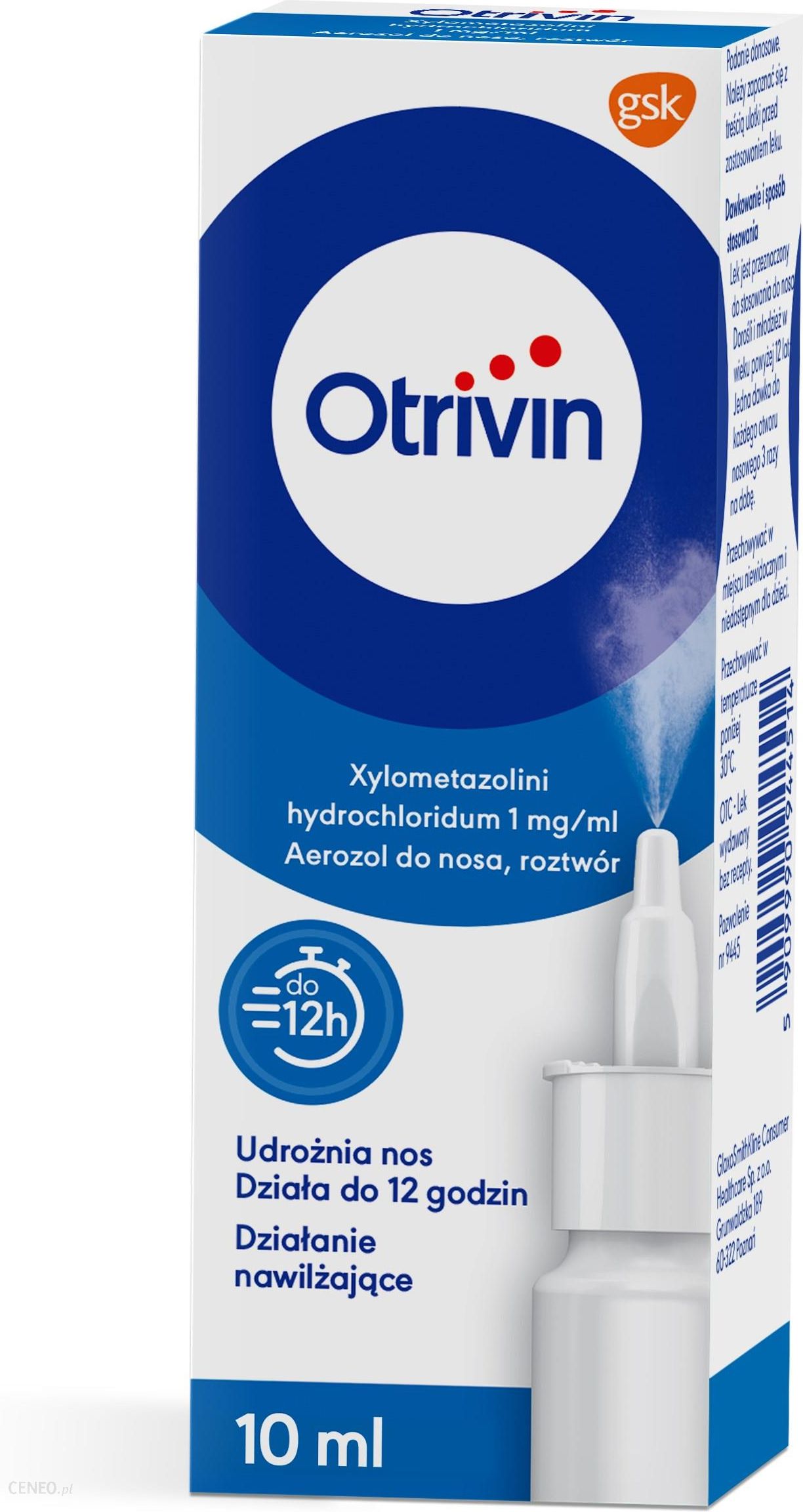 Otrivin Aerozol do nosa 1 mg/ml 10ml
