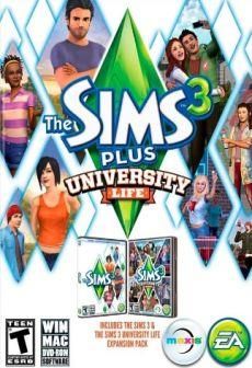 The Sims 3 + University Life (Digital)