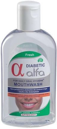 Alfa Diabetic Fresh płyn stomatologiczny dla diabetyków 200ml