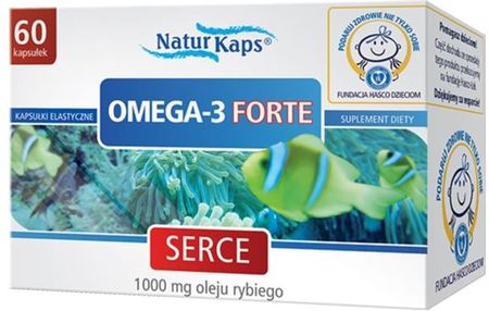 Omega 3 Forte 1g 60 kapsułek
