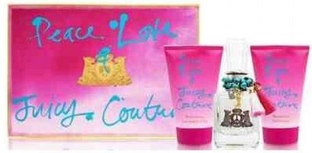 Juicy Couture Peace Love And Juicy Couture Woda Perfumowana 100ml + Balsam 125ml + Żel Pod Prysznic 125ml
