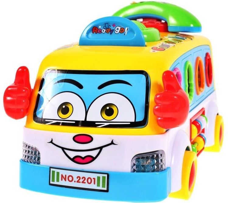Malplay Autobus interaktywny z Telefonem i Klockami Sorter - Ceny i ...