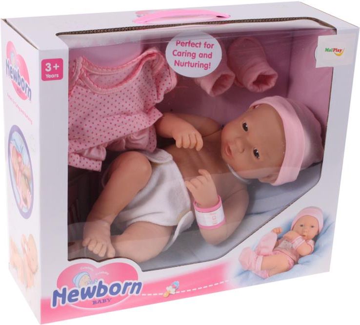 Lalka Malplay Lalka Bobas Noworodek Lila 35 Cm - Ceny i opinie - Ceneo.pl