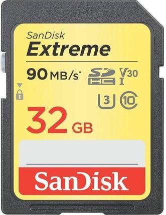 SanDisk Extreme SDHC 32GB Class 10 (SDSDXVE032GGNCIN)