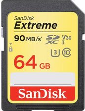 Zdjęcie SanDisk Extreme SDXC 64GB Class 10 (SDSDXVE064GGNCIN) - Bełchatów