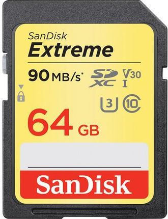 SanDisk Extreme SDXC 64GB Class 10 (SDSDXVE064GGNCIN)