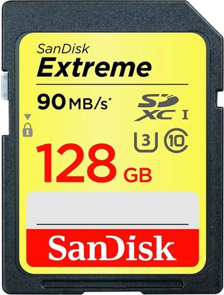 SanDisk Extreme SDXC 128GB Class 10 (SDSDXVF128GGNCIN)