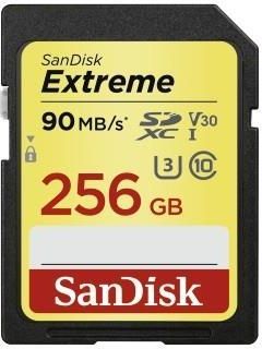 SanDisk Extreme SDXC 256GB Class 10 (SDSDXVF256GGNCIN)