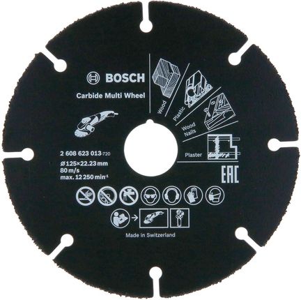 Bosch Carbide Multi Wheel 125x22,23mm 2608623013