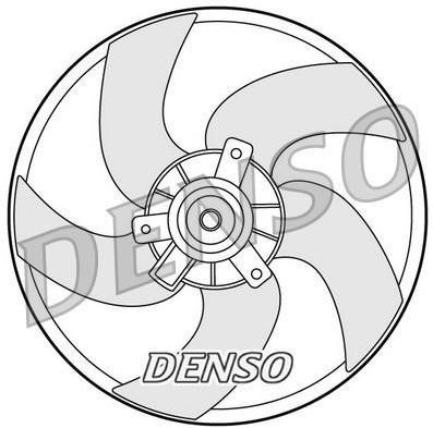 DENSO Wentylator, chłodzenie silnika - DER21011