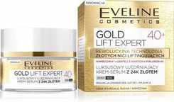 Krem Eveline Gold Lift Expert 40+ Luksusowy Ujędrniający Serum na dzień i noc 50ml