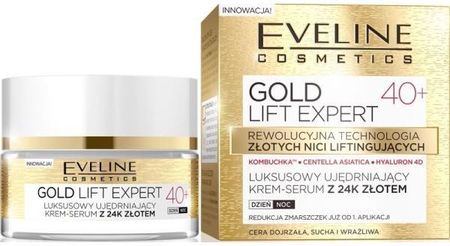 Krem Eveline Gold Lift Expert 40+ Luksusowy Ujędrniający Serum na dzień i noc 50ml