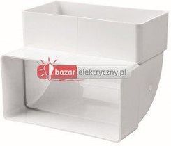 Zdjęcie Vents Kolano Pionowe 90 Stopni 120X60Mm Białe 460 - Oława