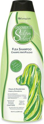 synergy labs Groomers Salon Select Flea Shampoo Szampon przeciw pchłom 544ml