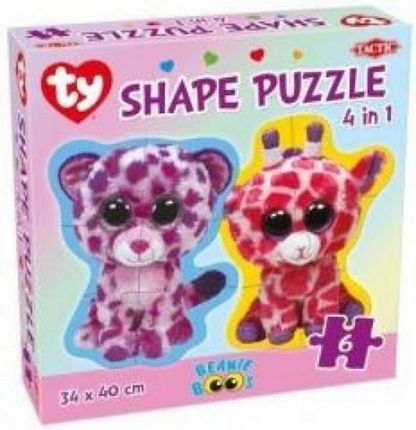 Tactic Puzzle Ty 4W1 Beanie Boo'S Shape