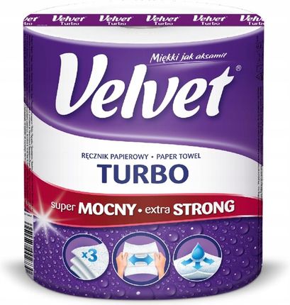 Velvet Turbo Ręcznik Papierowy 1 szt.