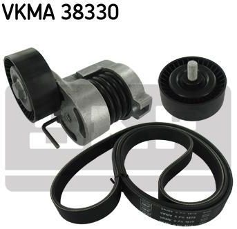 SKF Zestaw paska klinowego wielorowkowego - VKMA38330