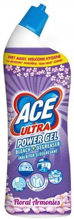 Ace Ultra Wybielacz I Odtłuszczacz W Żelu Flowers 750 Ml