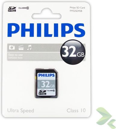 Philips SDHC 32GB Class 10 (FM032SD45B)